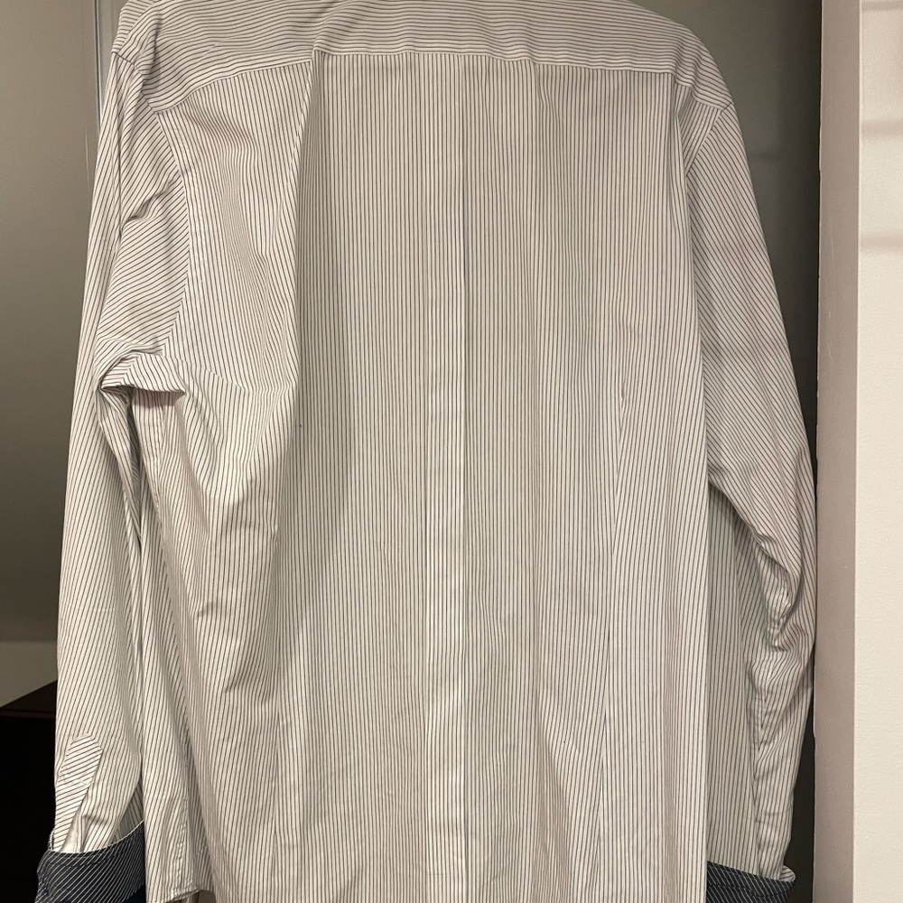 Express stripped button up - Picture 2 of 3